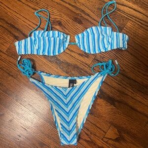 Triangl blue towlette bikini